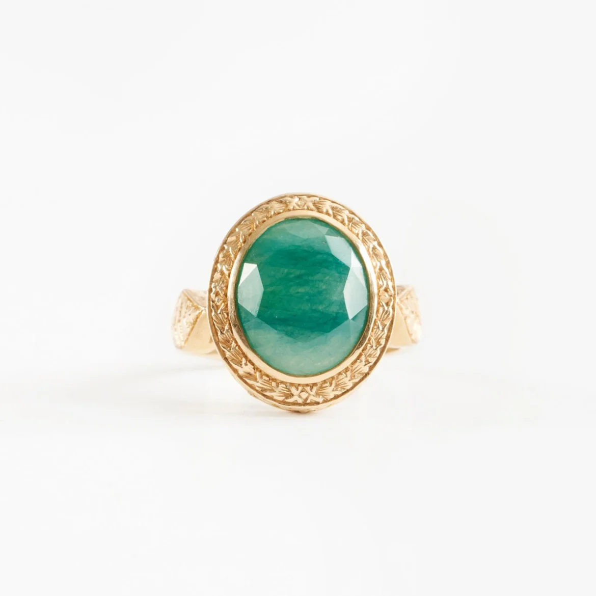 Emerald Pinky Ring - Image 3