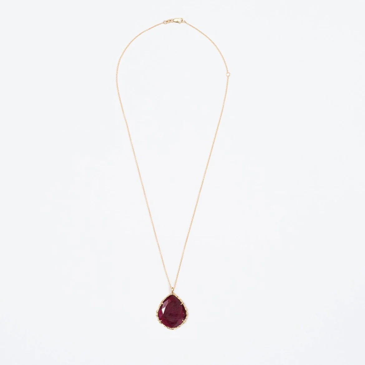 Trapezoid Necklace in Ruby - Image 3